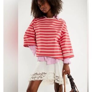 Free People Midnight Muse Half Slip Skirt Medium New